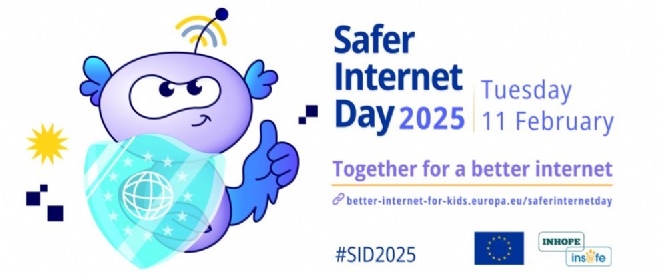 Safer internet day 2025 banner